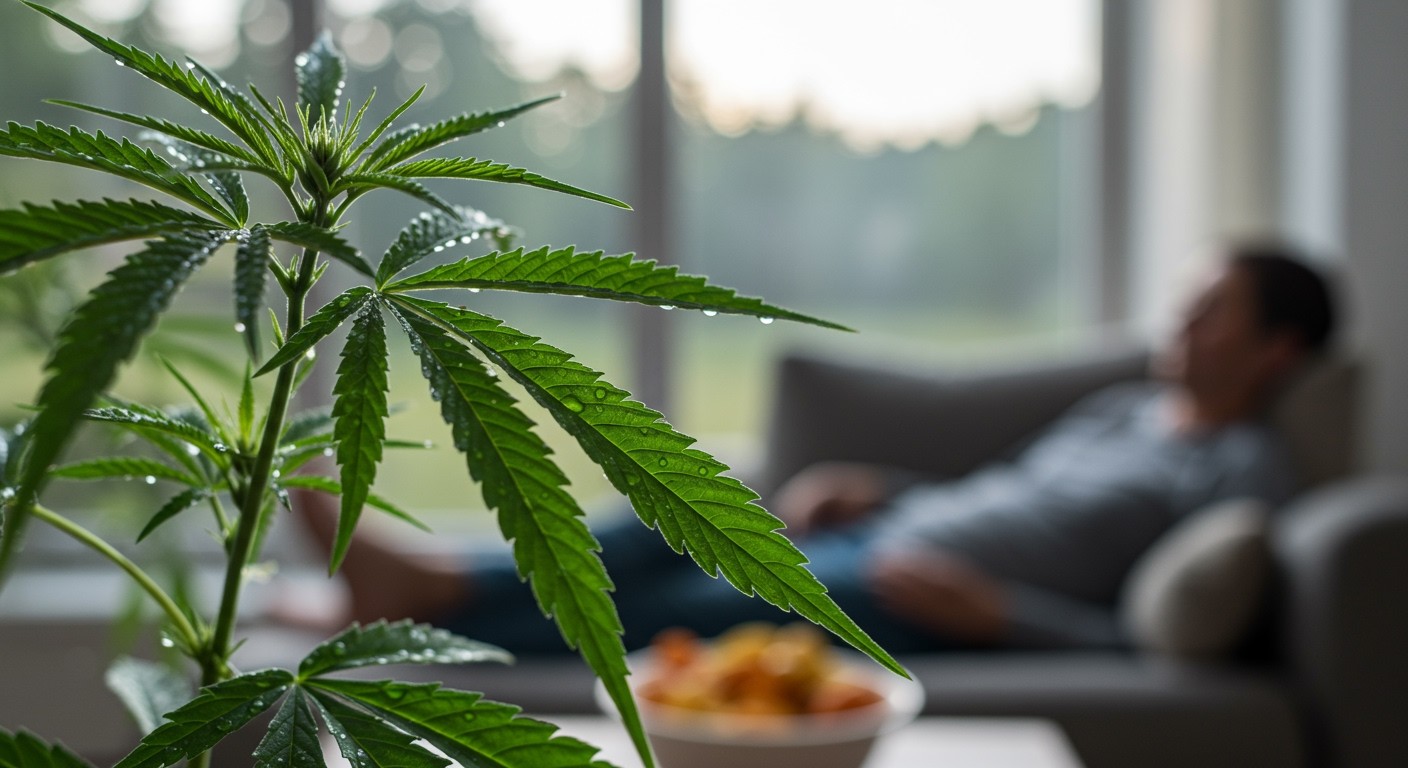 A kannabisz növeli az étvágyat és csökkenti a fájdalmat.