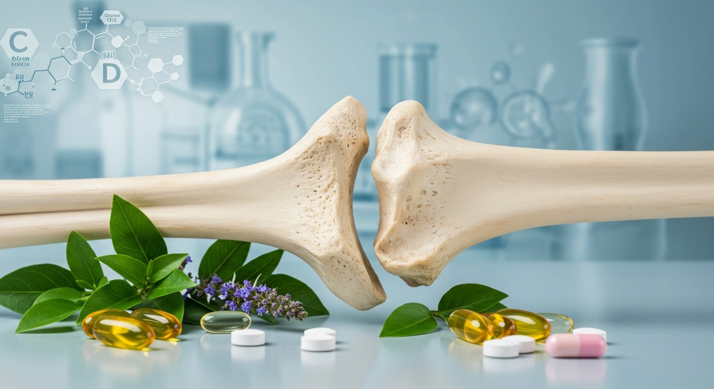 A csontrendszer erősítése kalcium és D-vitamin bevitelével történik.