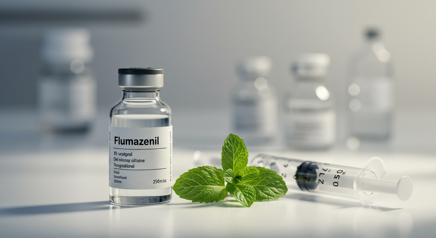 A flumazenil antagonistaként hat a benzodiazepinek ellen.