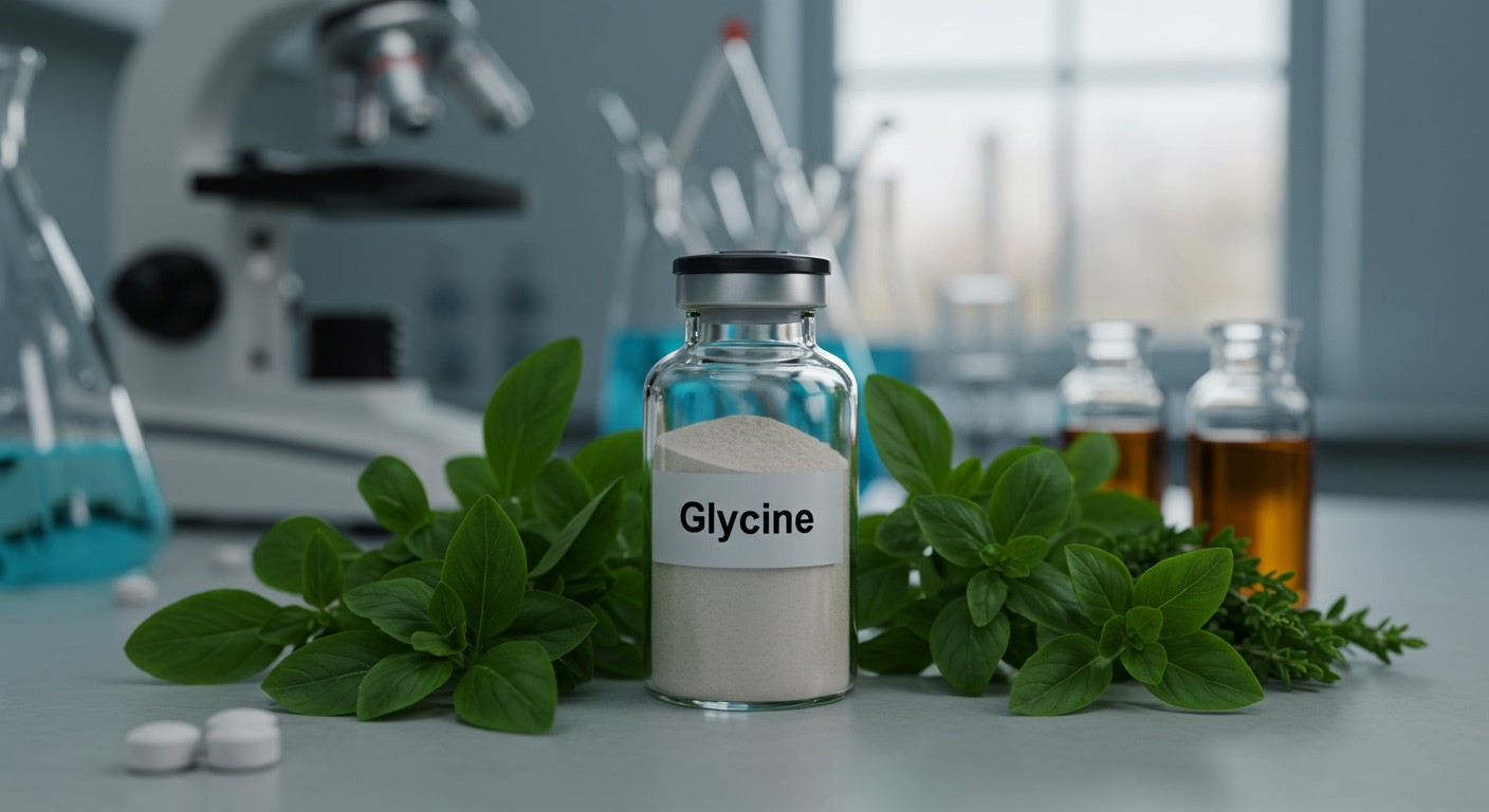 A glicin csökkenti a gyulladást és támogatja a gyógyulást.