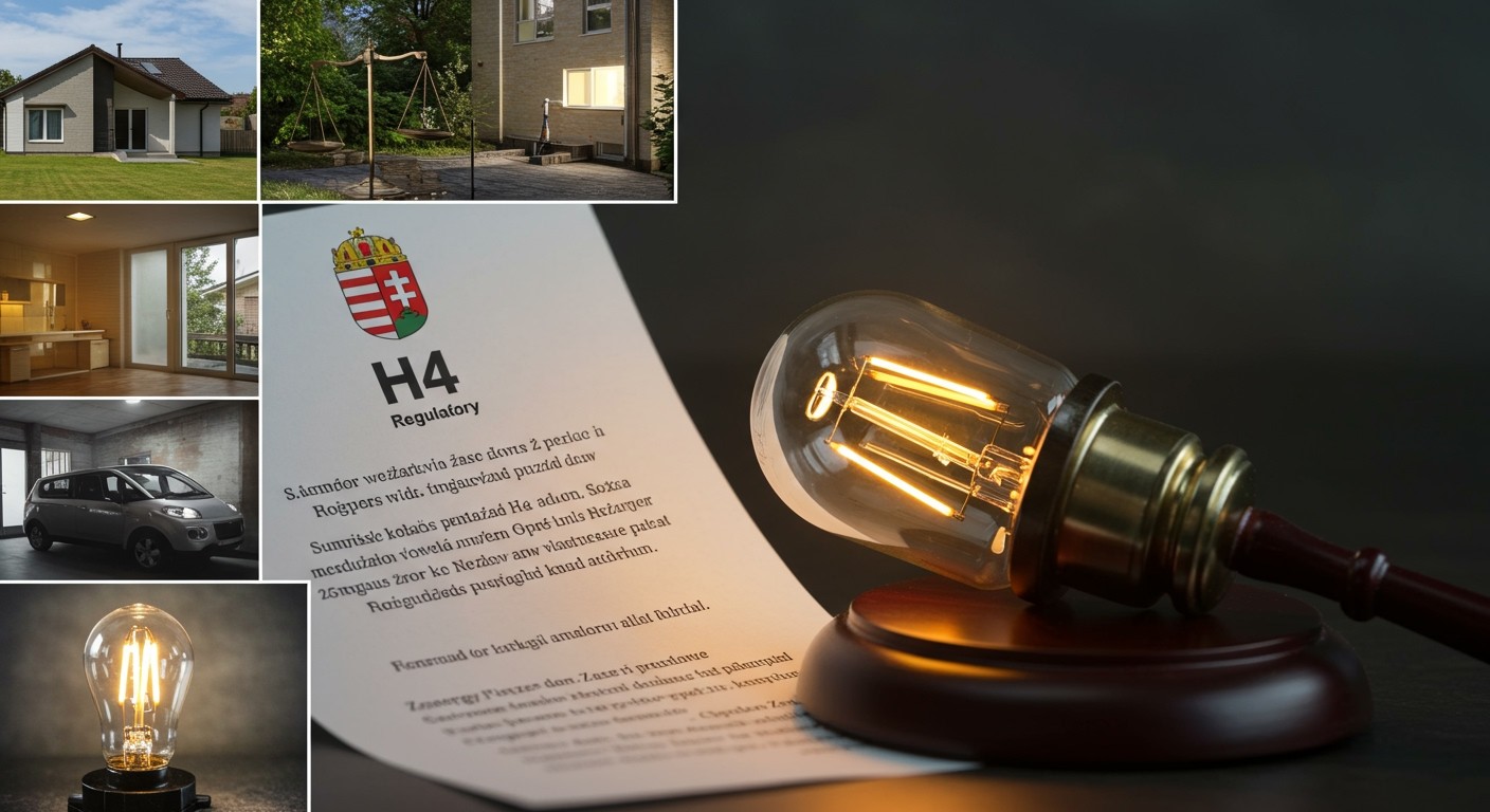 A H4 izzó használatát szigorú EU-s előírások szabályozzák.