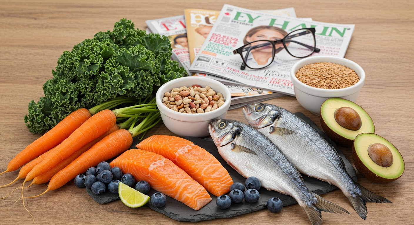 Az Omega-3 zsírsavak segítik a retina egészségét.