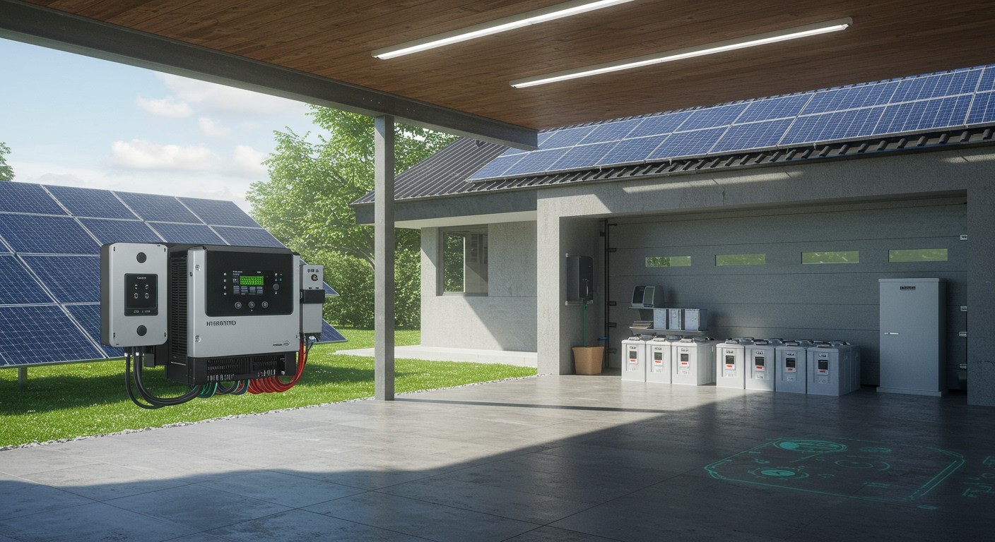 A hibrid inverterek növekvő népszerűsége fenntartható energiaforrásokat támogat.
