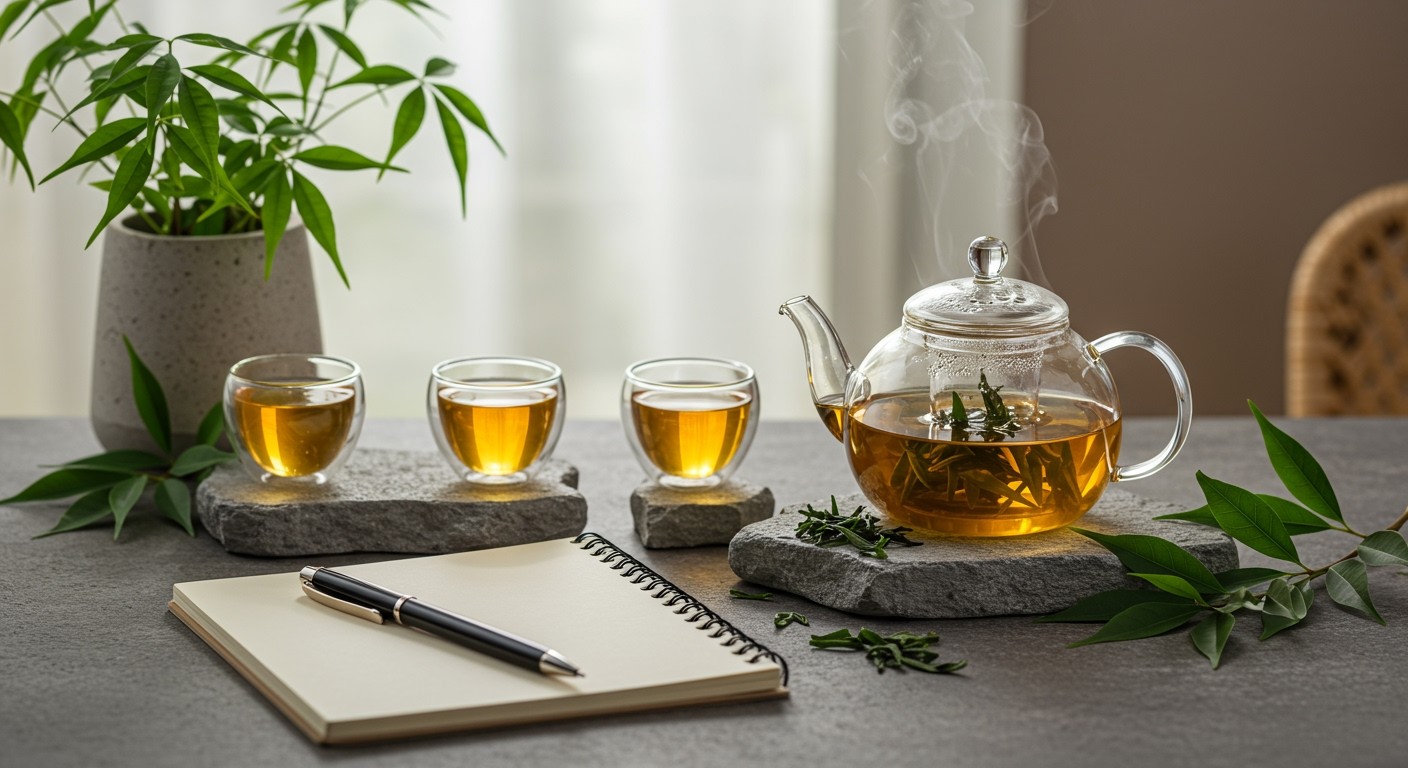 A Jiaogulan tea segít a stressz csökkentésében és energikusabbá tesz.