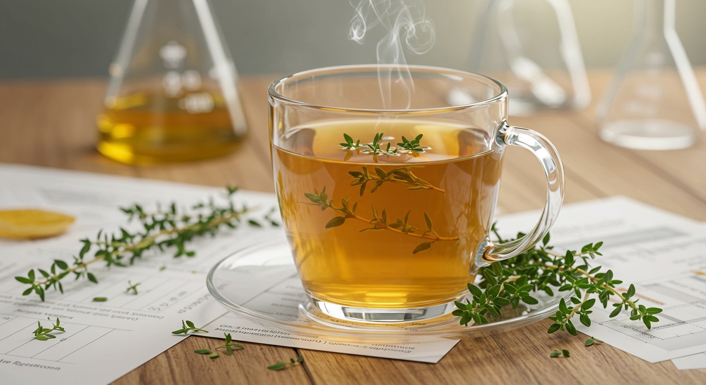 A kakukkfű tea gyulladáscsökkentő és antioxidáns hatású.