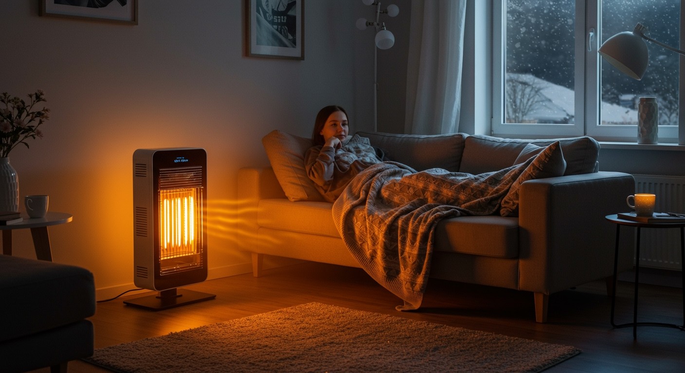 A kerámia hősugárzók gyorsabb fűtést biztosítanak és energiatakarékosak.