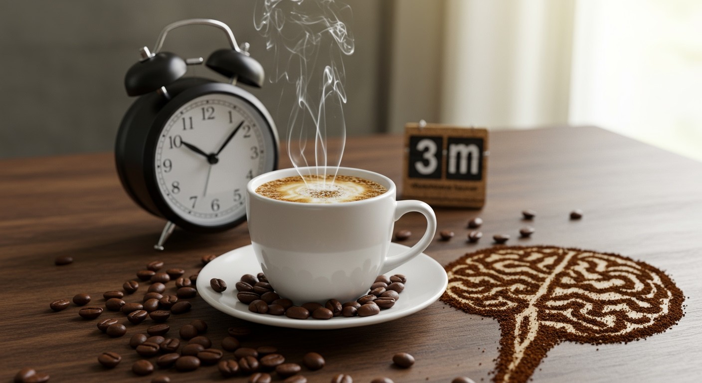 A koffein serkenti a figyelmet és a reakcióidőt.