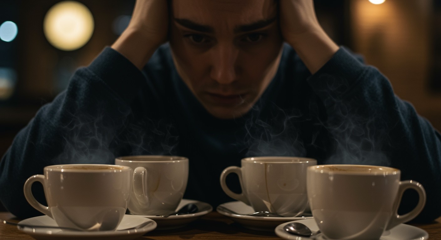 A koffein túladagolás szorongást és szívritmus zavarokat okozhat.