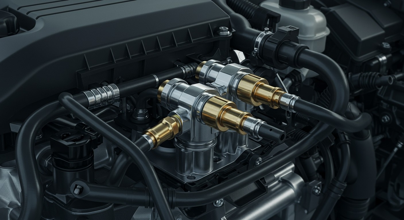 A közös nyomócsöves rendszer javítja a dízelmotorok hatékonyságát.