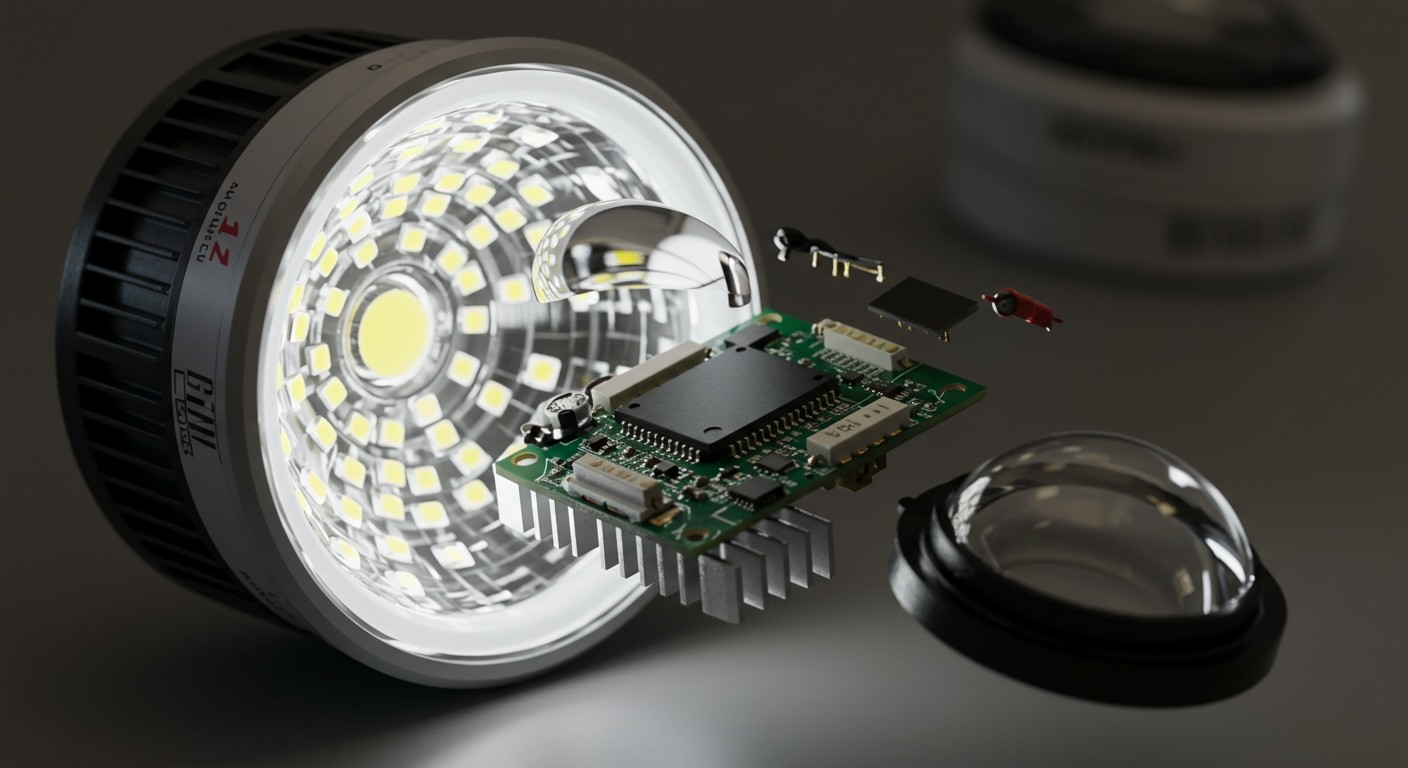 A LED lámpákban a diódák kulcsszerepet játszanak.