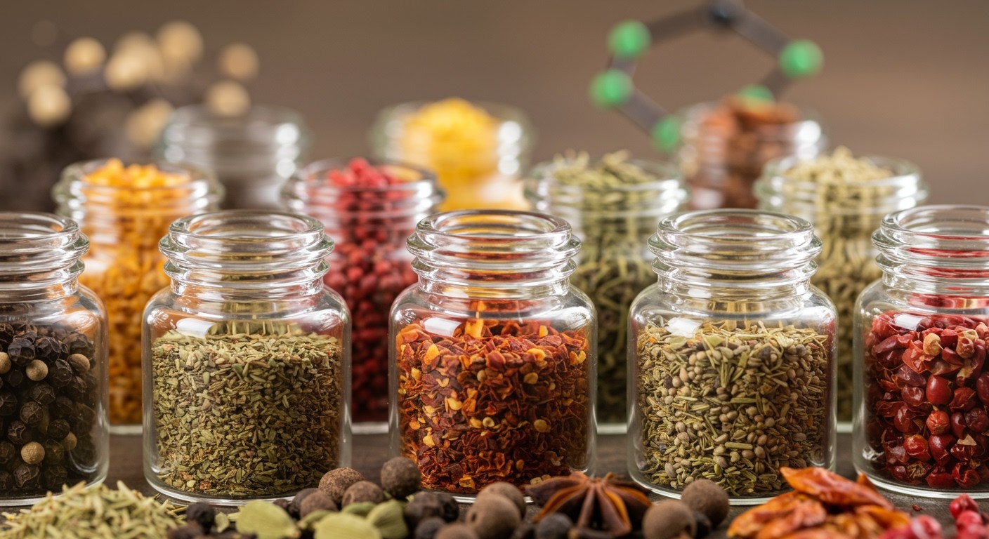 A Spice különböző típusai eltérő vegyületkombinációkat tartalmaznak.