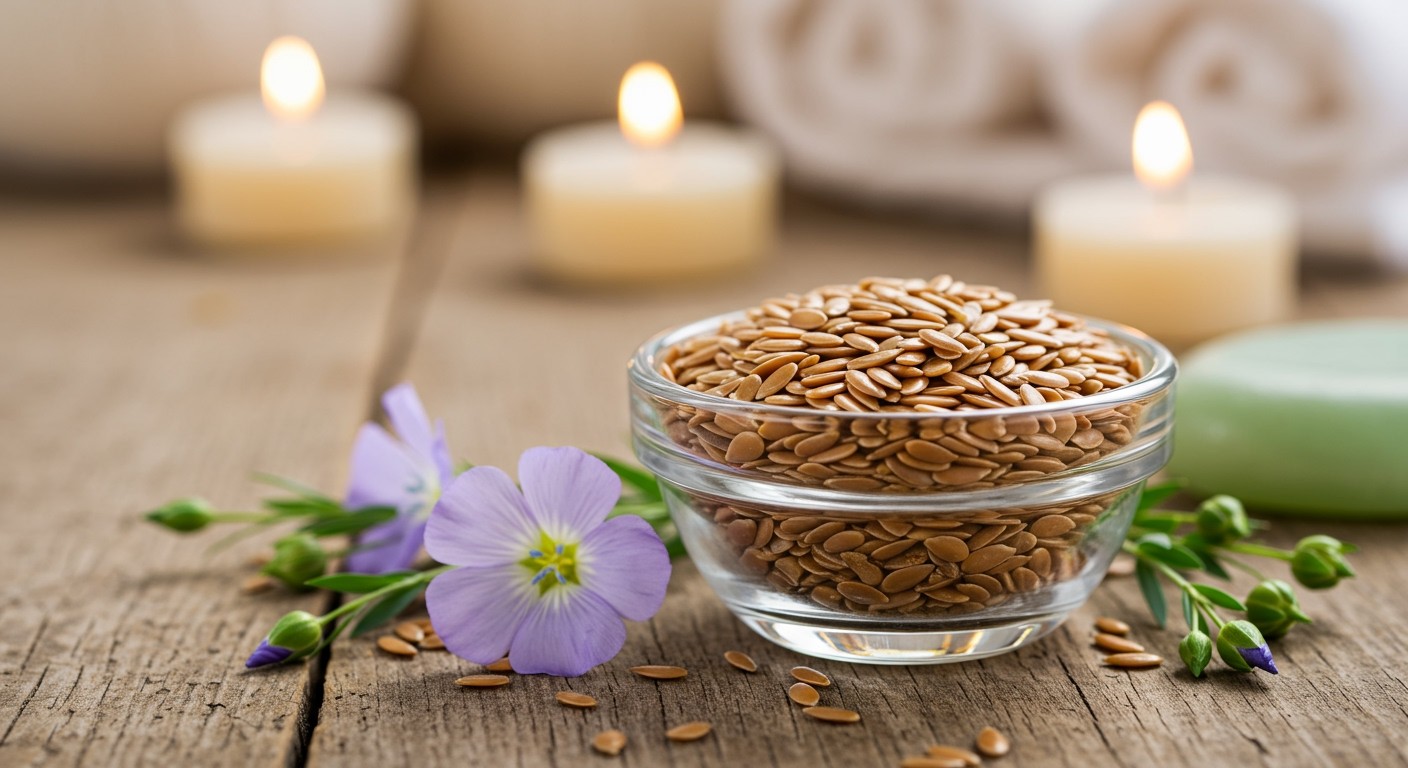 A lenmag gazdag omega-3 zsírsavakban, melyek fiatalítanak.