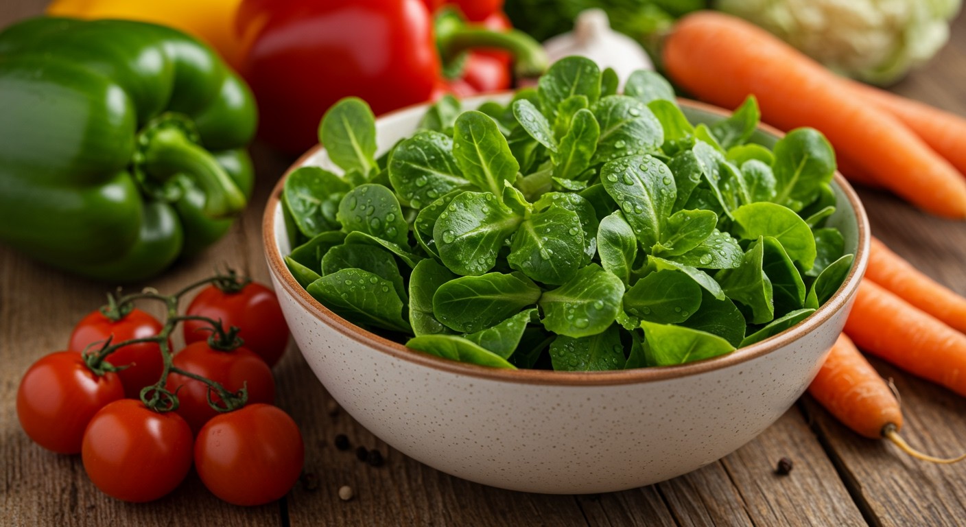 A madársaláta antioxidánsai csökkentik a gyulladást és elősegítik az egészséget.