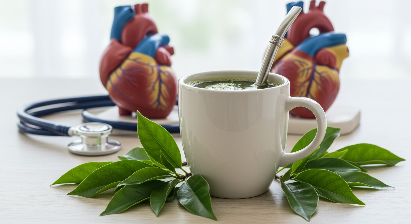 A mate tea antioxidánsai javíthatják a szív egészségét.