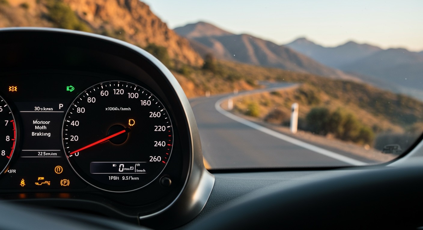 A motorfék használata csökkenti a fékek kopását.