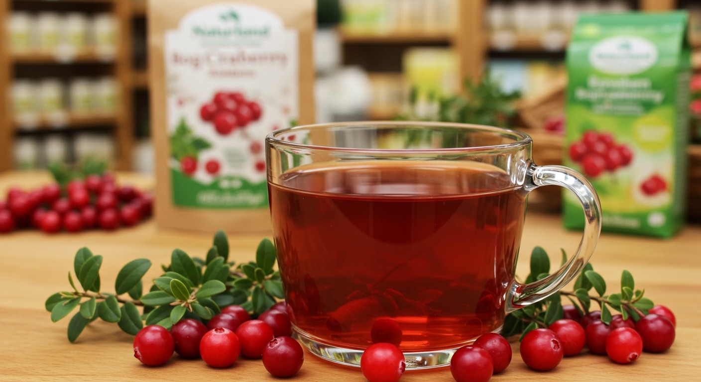 A Naturland tőzegáfonya tea kedvező áron kapható online.