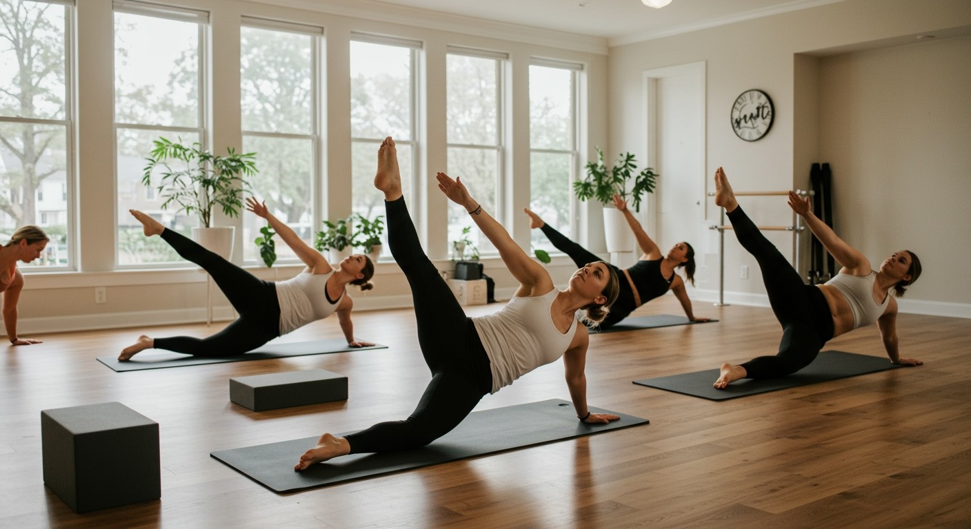 A Pilates javítja a testtartást és csökkenti a stresszt.