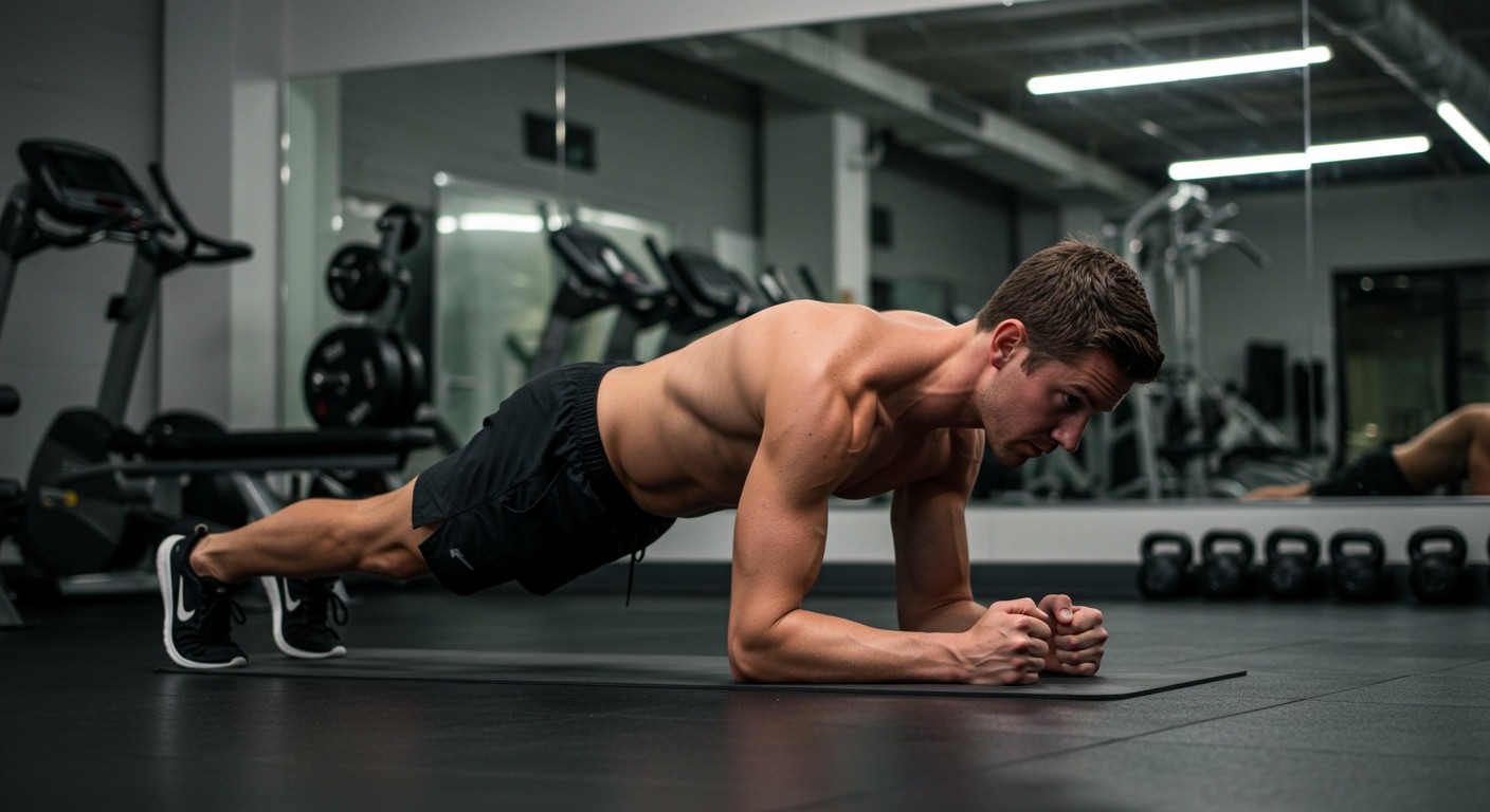 A plank fokozza a stabilitást és a testtartást.