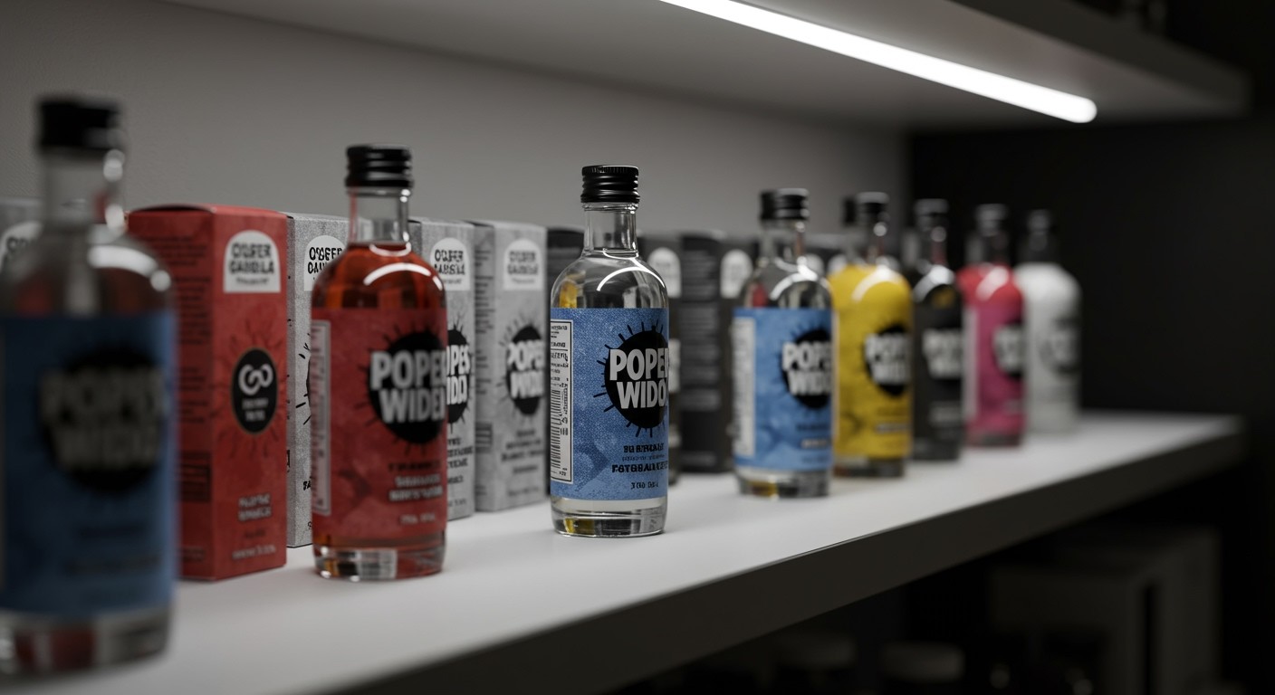 A poppers hőmérséklet- és fényvédelme elengedhetetlen.