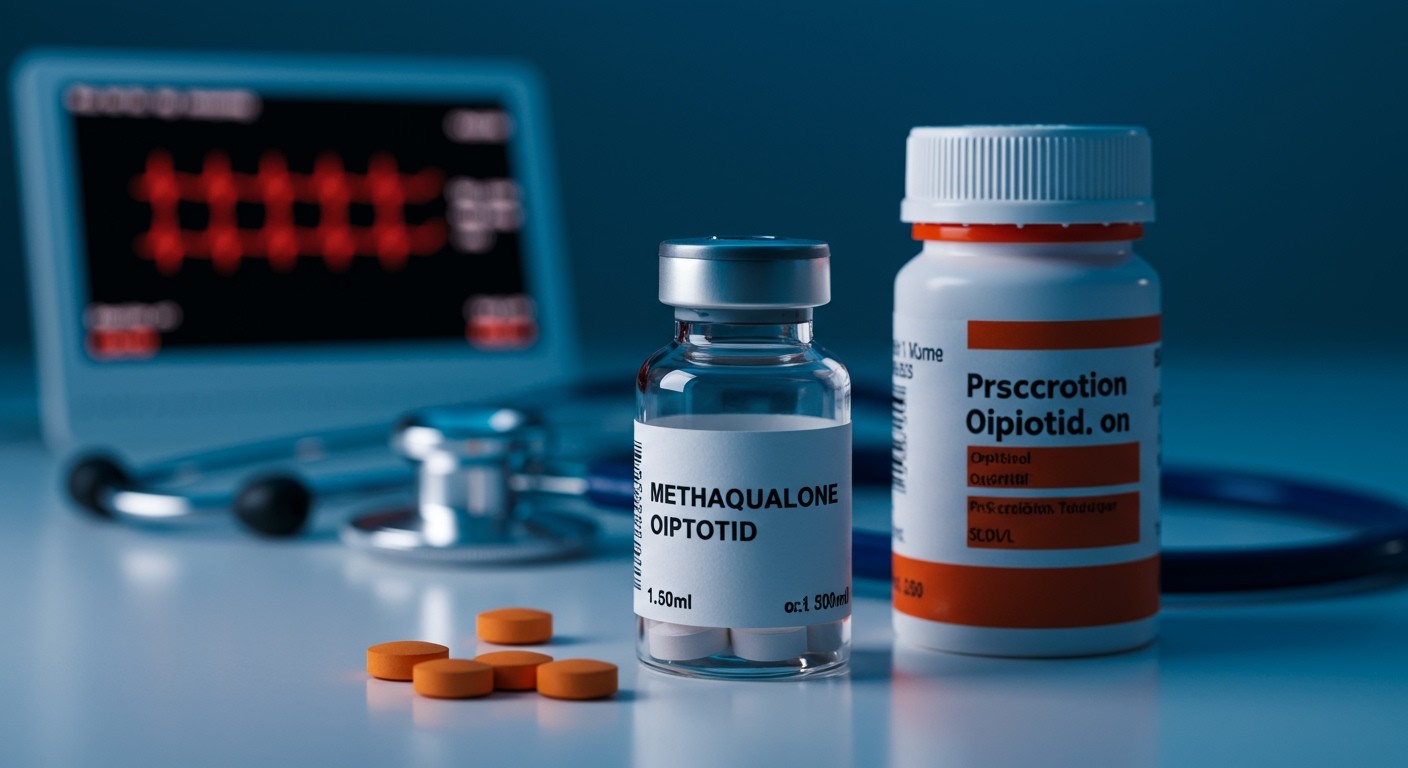 A Quaalude és opioidok kombinációja súlyos légzésdepressziót okozhat.