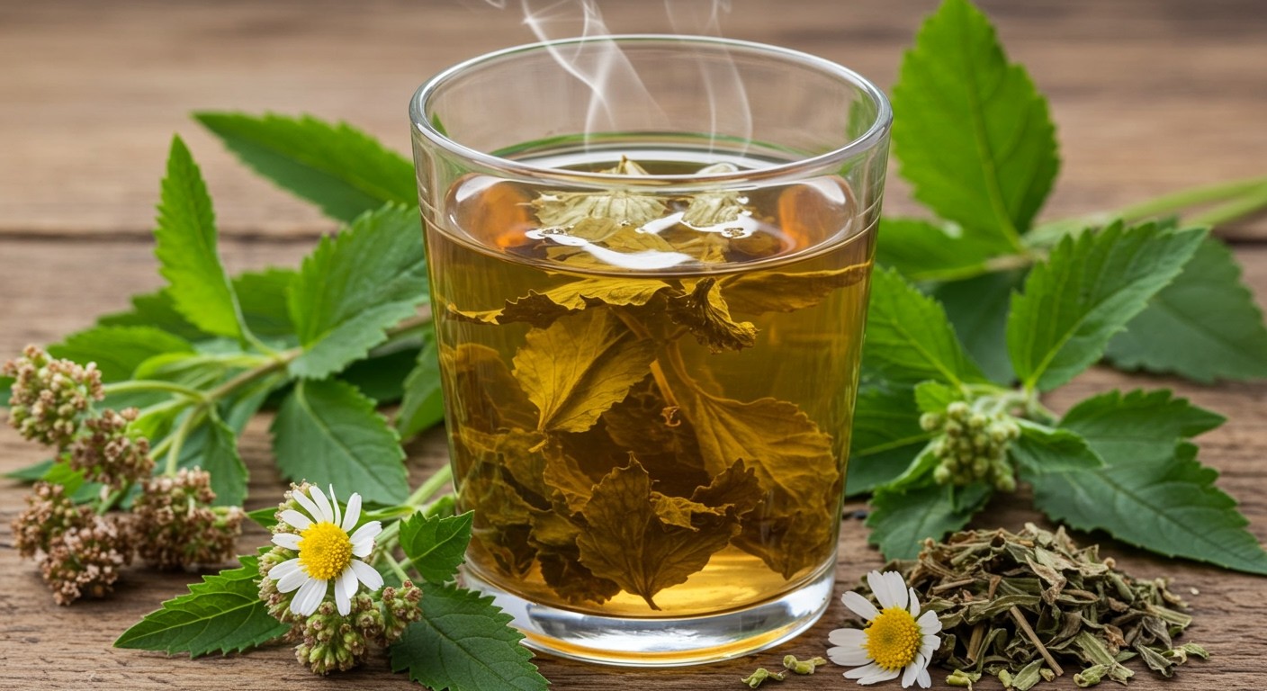 A réti legyezőfű frissítő tea alapanyagként népszerű.