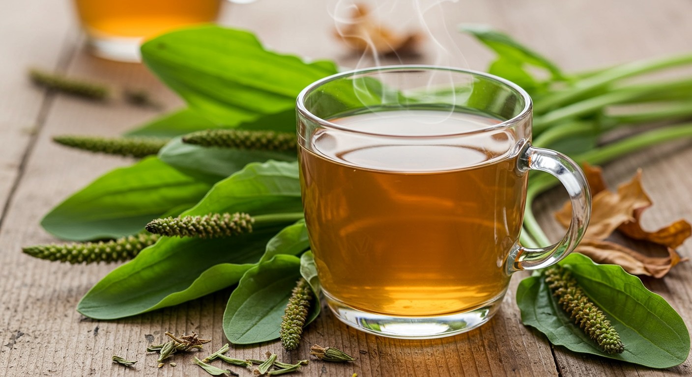 A réti legyezőfű tea csökkenti a gyomorégést.