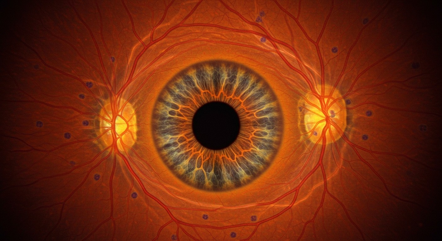A retina éjszaka is képes érzékelni a fényt.