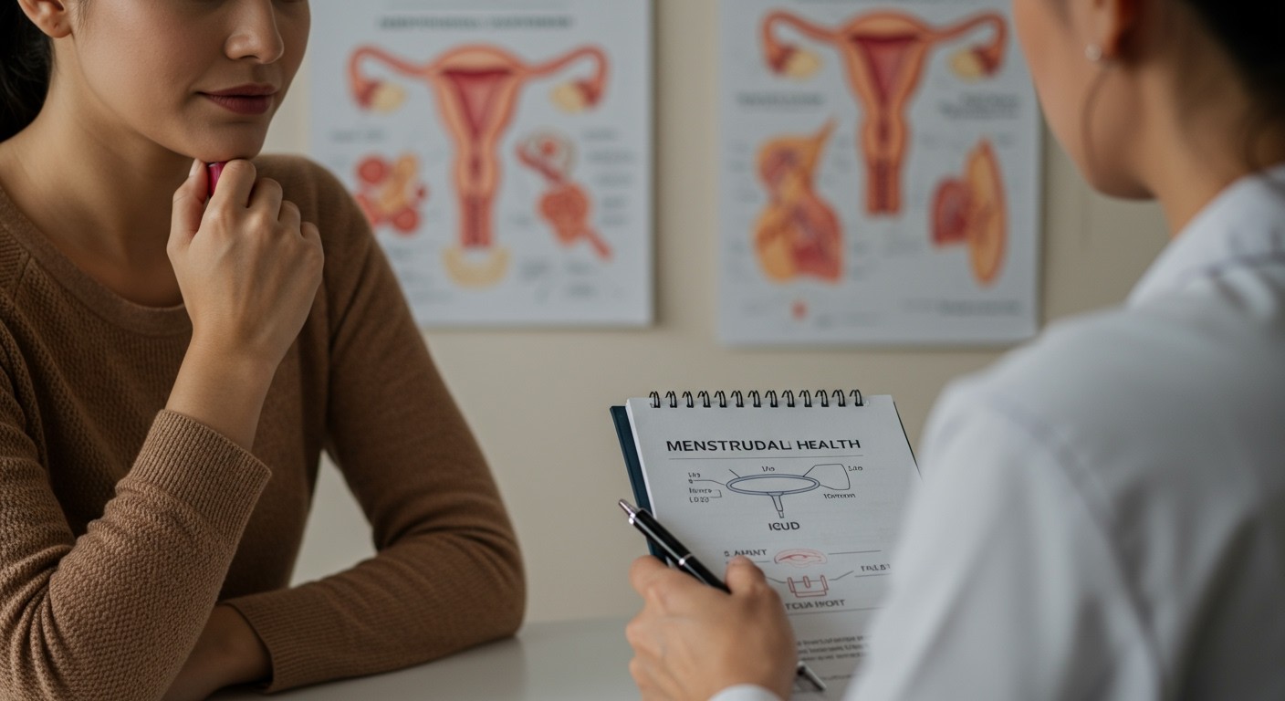 A rézspirál vashiányt okozhat erősebb menstruációval.