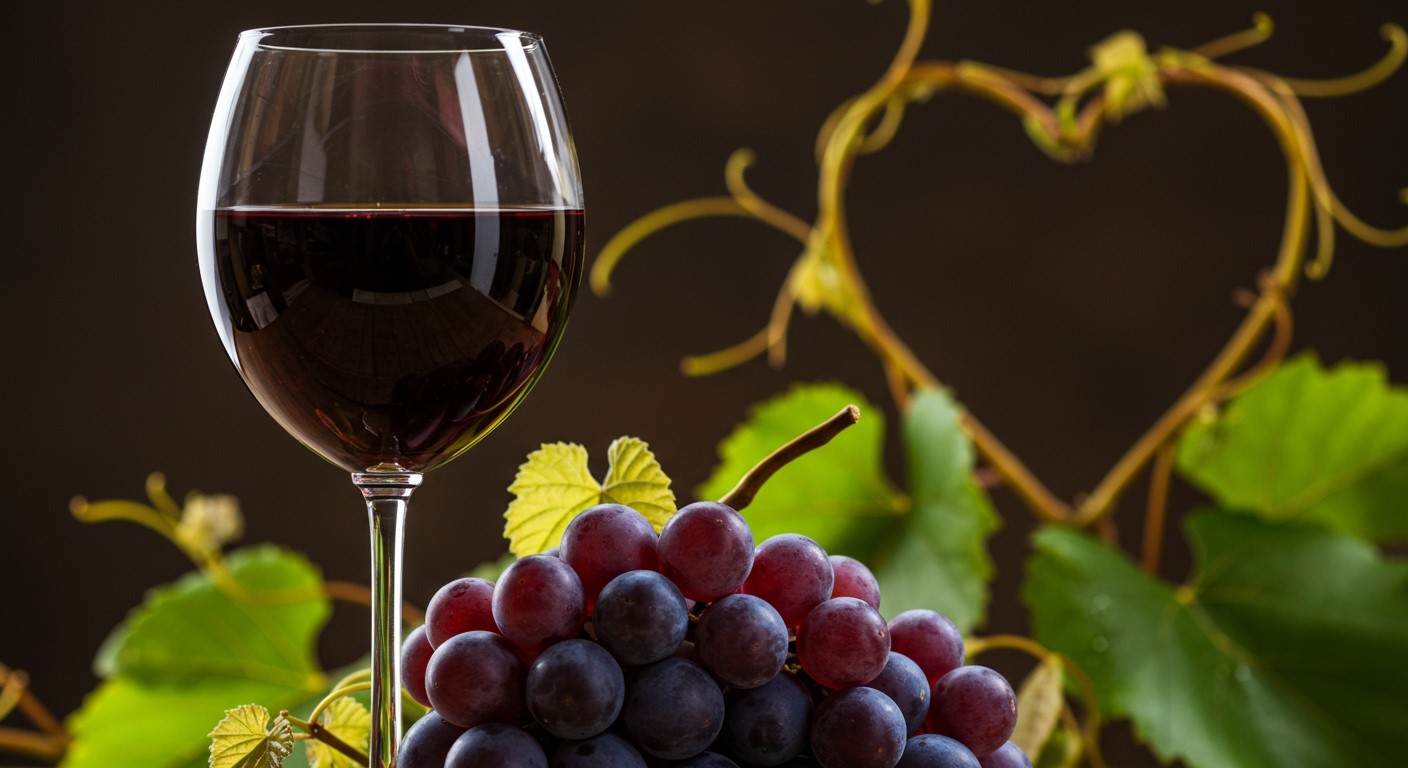 A rezveratrol javíthatja a keringést, de mérsékelt adagban.