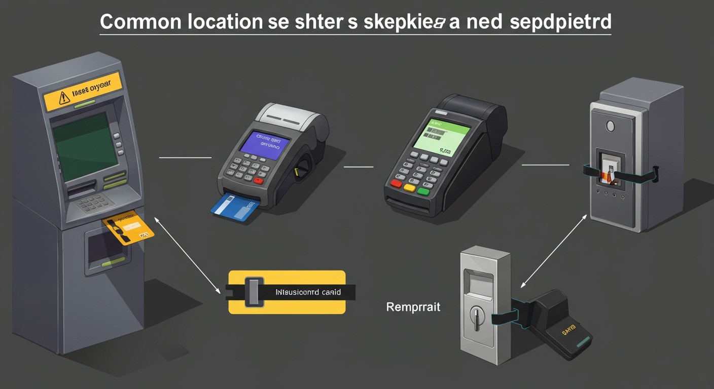 A skimmerek gyakran rejtett helyeken találhatók, figyelj oda!
