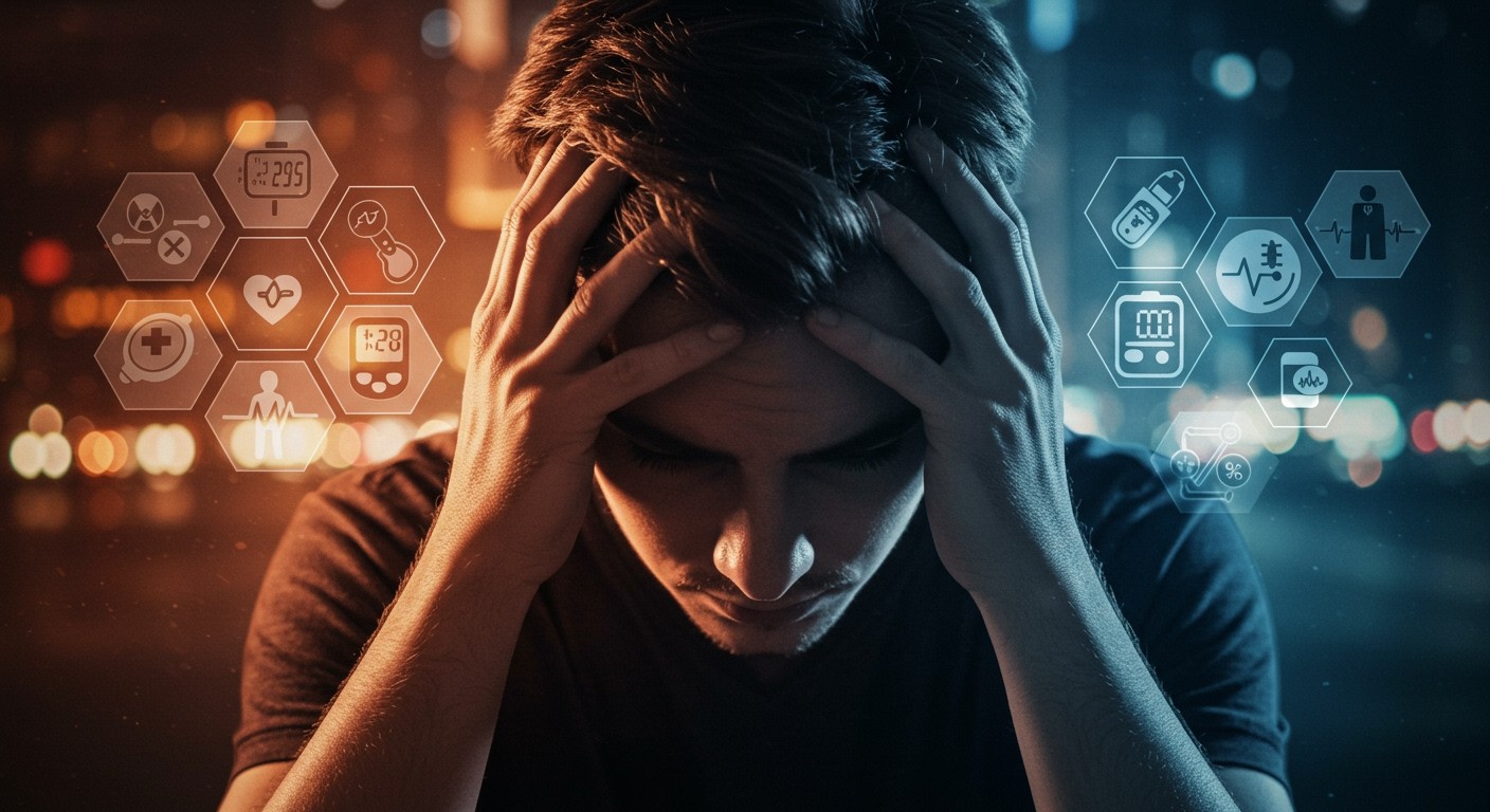 A stressz növelheti a vércukorszint és vérnyomás szintet.