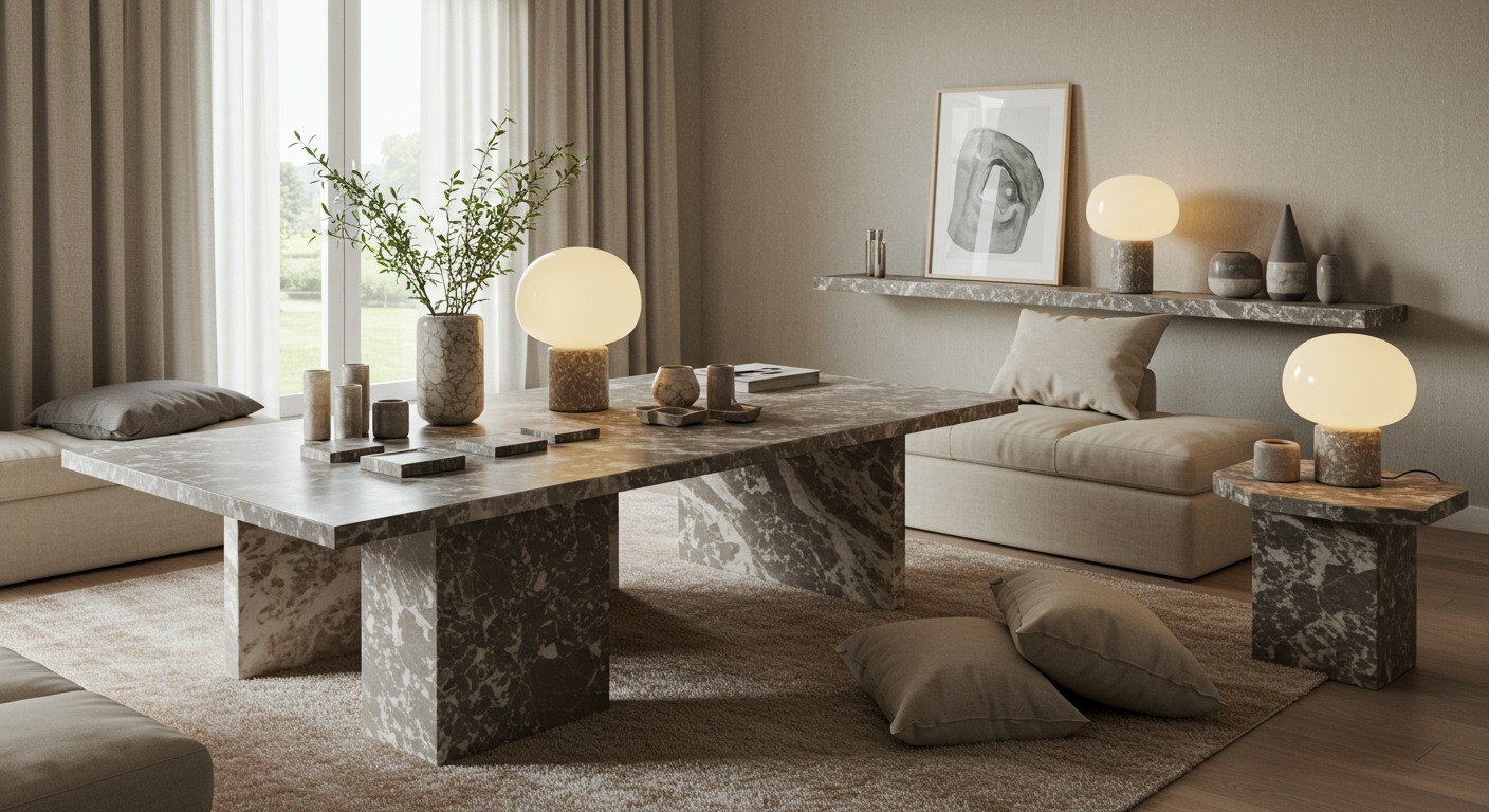 A tejkvarc eleganciát és harmóniát hoz a terekbe.