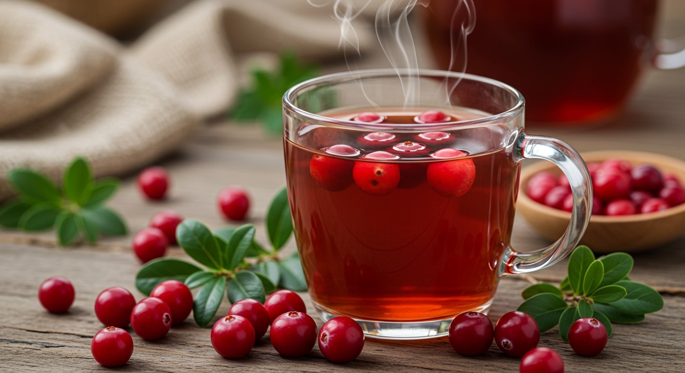 A tőzegáfonya tea erősíti az immunrendszert és véd.