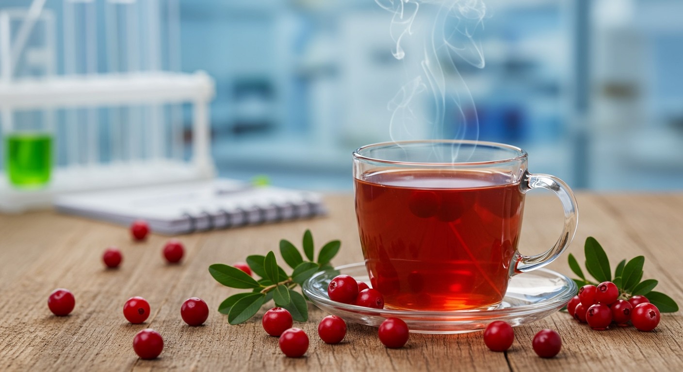 A tőzegáfonya tea csökkentheti a húgyúti fertőzés kockázatát.