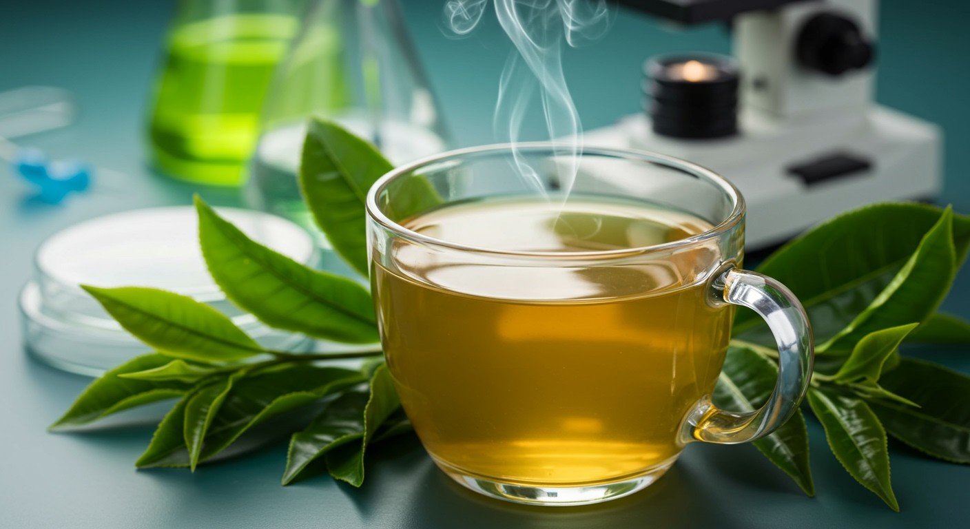 A zöld tea antioxidánsai csökkenthetik a rák kockázatát.