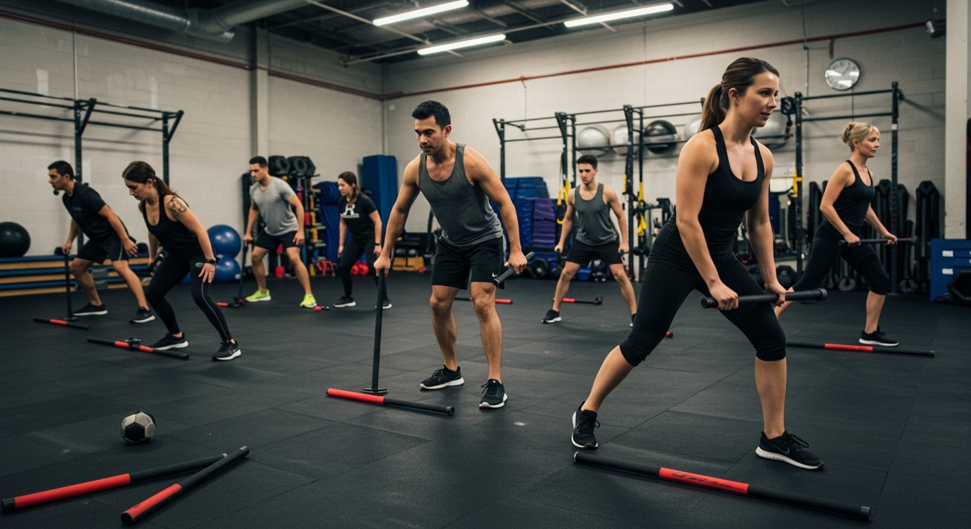 A Gymstick segít az izomerő és egyensúly fejlesztésében.