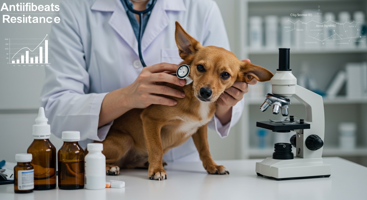 A kutyáknál is megjelenhet az antibiotikum-rezisztencia.