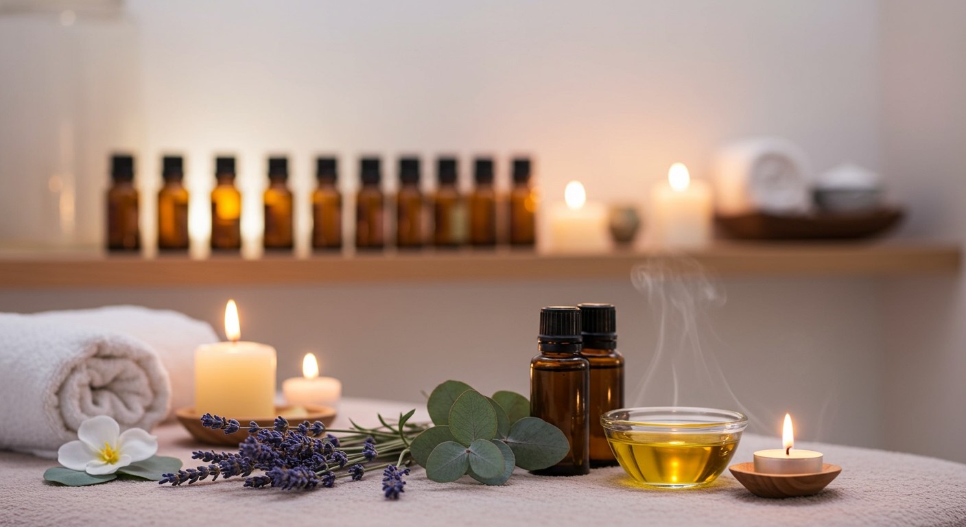 Az illóolajok segítik a stressz csökkentését és relaxációt.