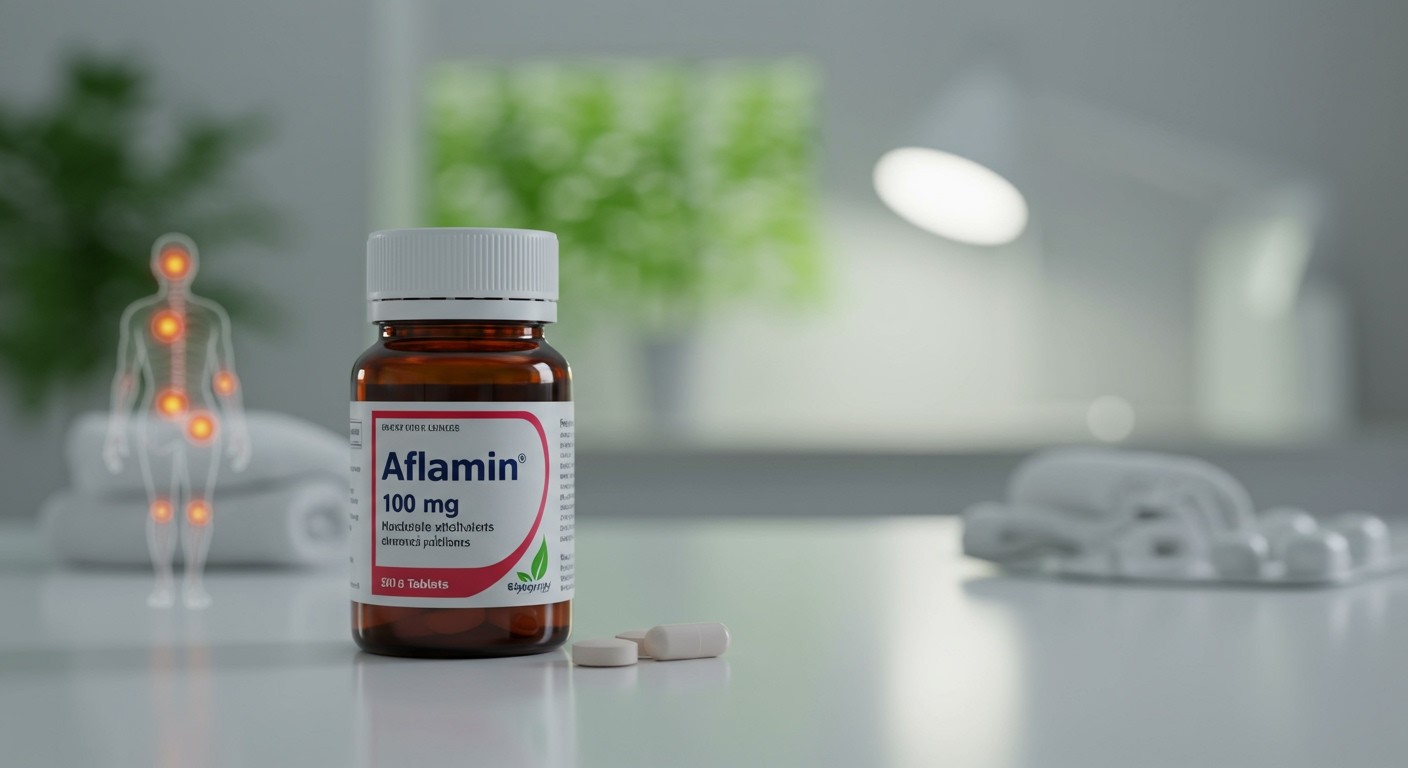 Az Aflamin 100 mg hatékony a krónikus fájdalom enyhítésében.
