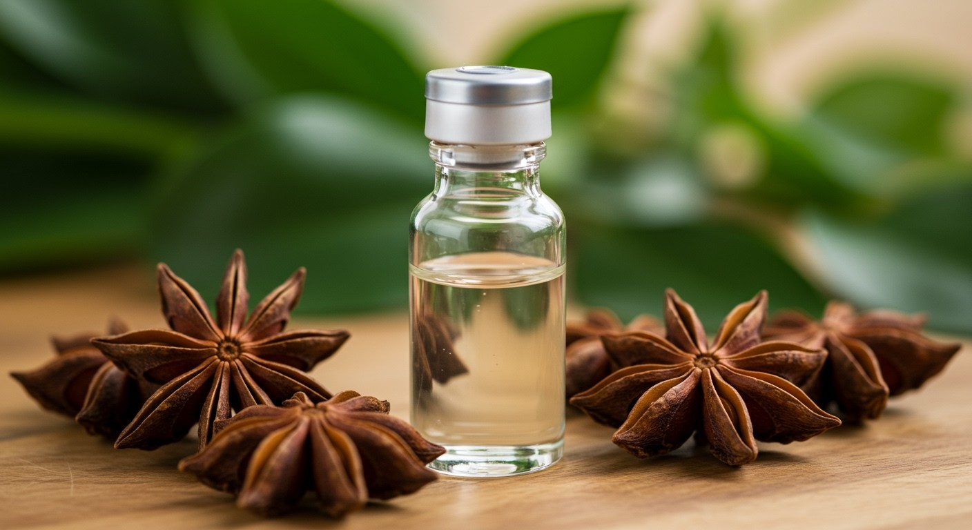 Az ánizs gyulladáscsökkentő hatása fokozhatja a retinol hatását.