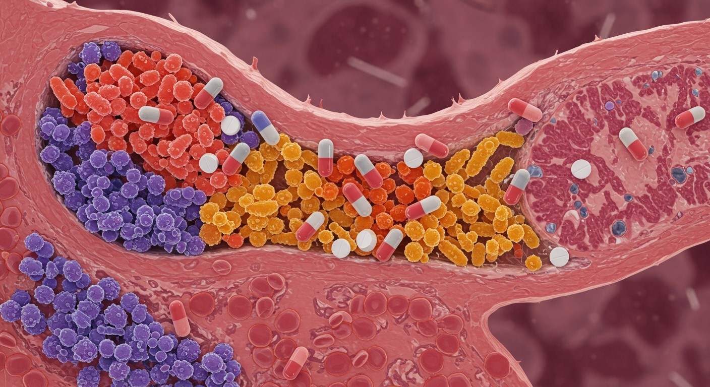 Az antibiotikumok csökkenthetik a bélflóra sokszínűségét.