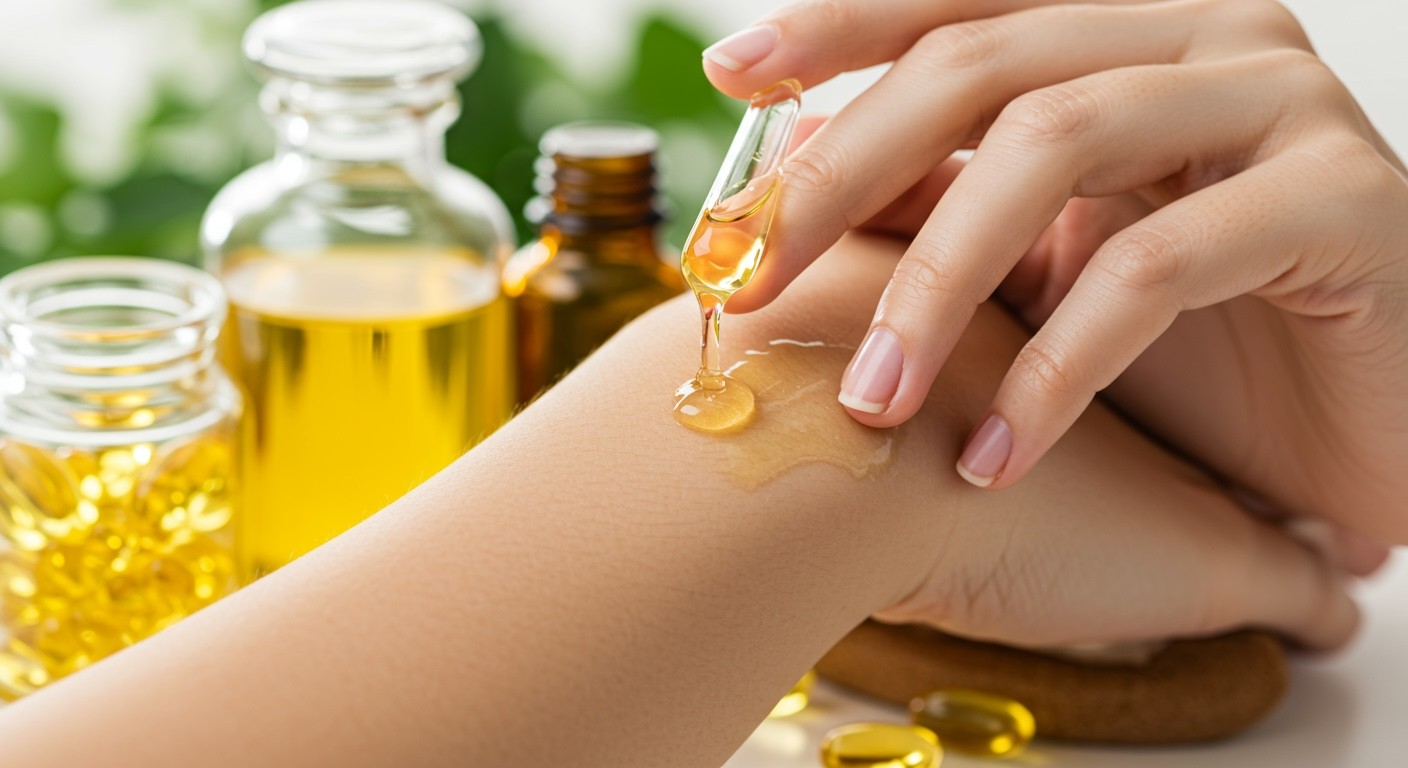 Az E-vitamin segít a bőr hidratáltságának fenntartásában.