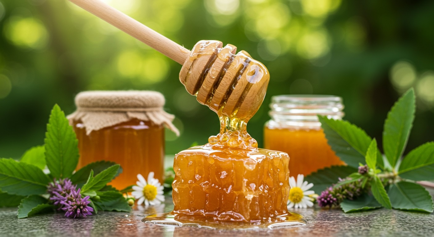 Az erdei méz hidratál, gyógyít és antiinflamatórikus hatású.