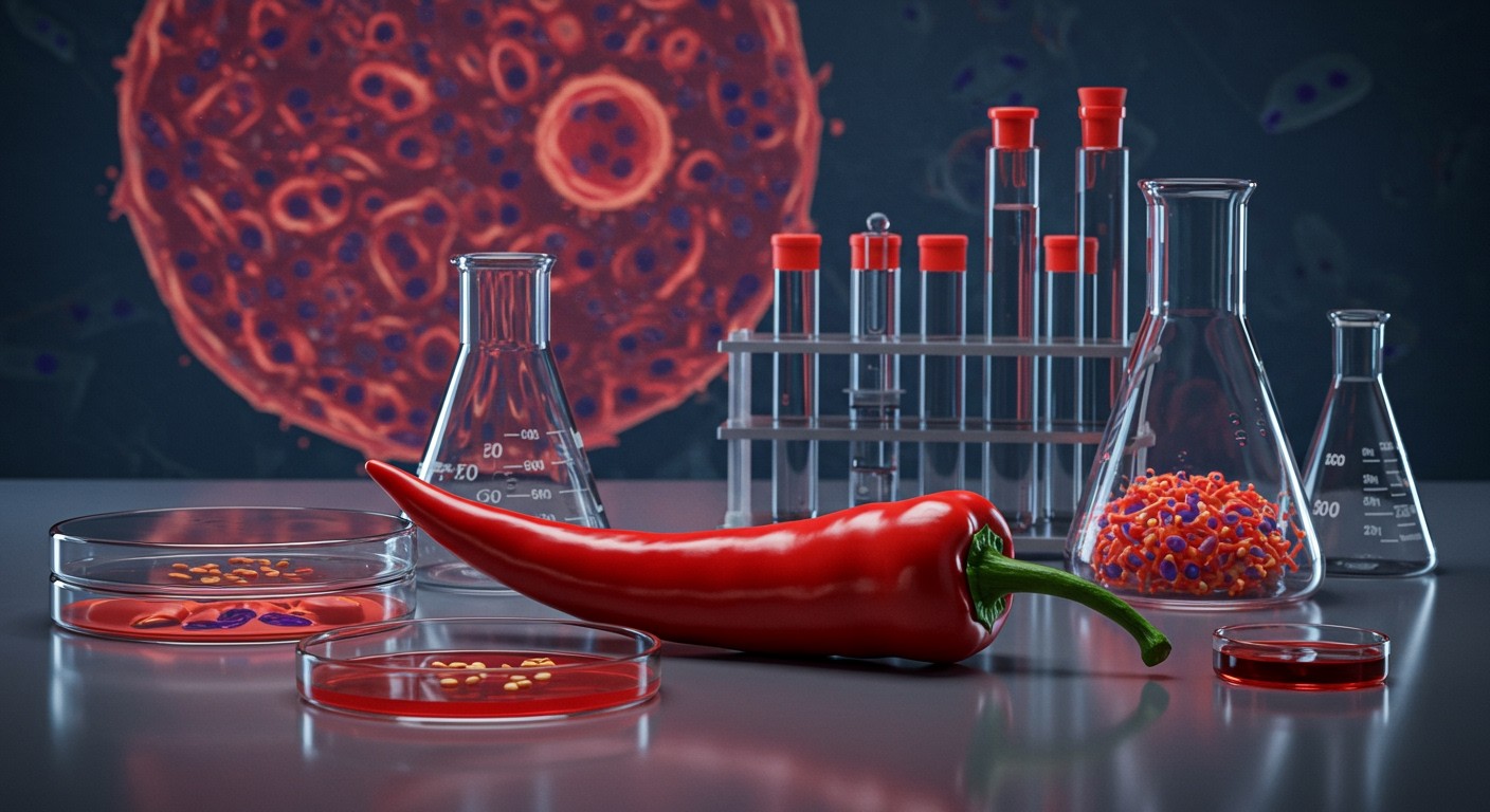 A kapszaicin csökkentheti a ráksejtek növekedését in vitro.