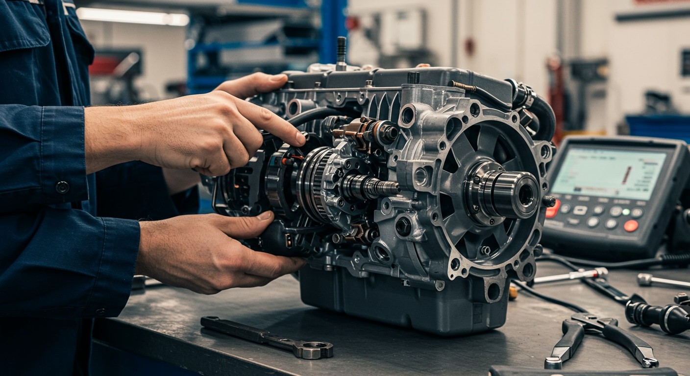 Rendszeres olajcsere kulcsfontosságú a MPI motorok élettartamához.