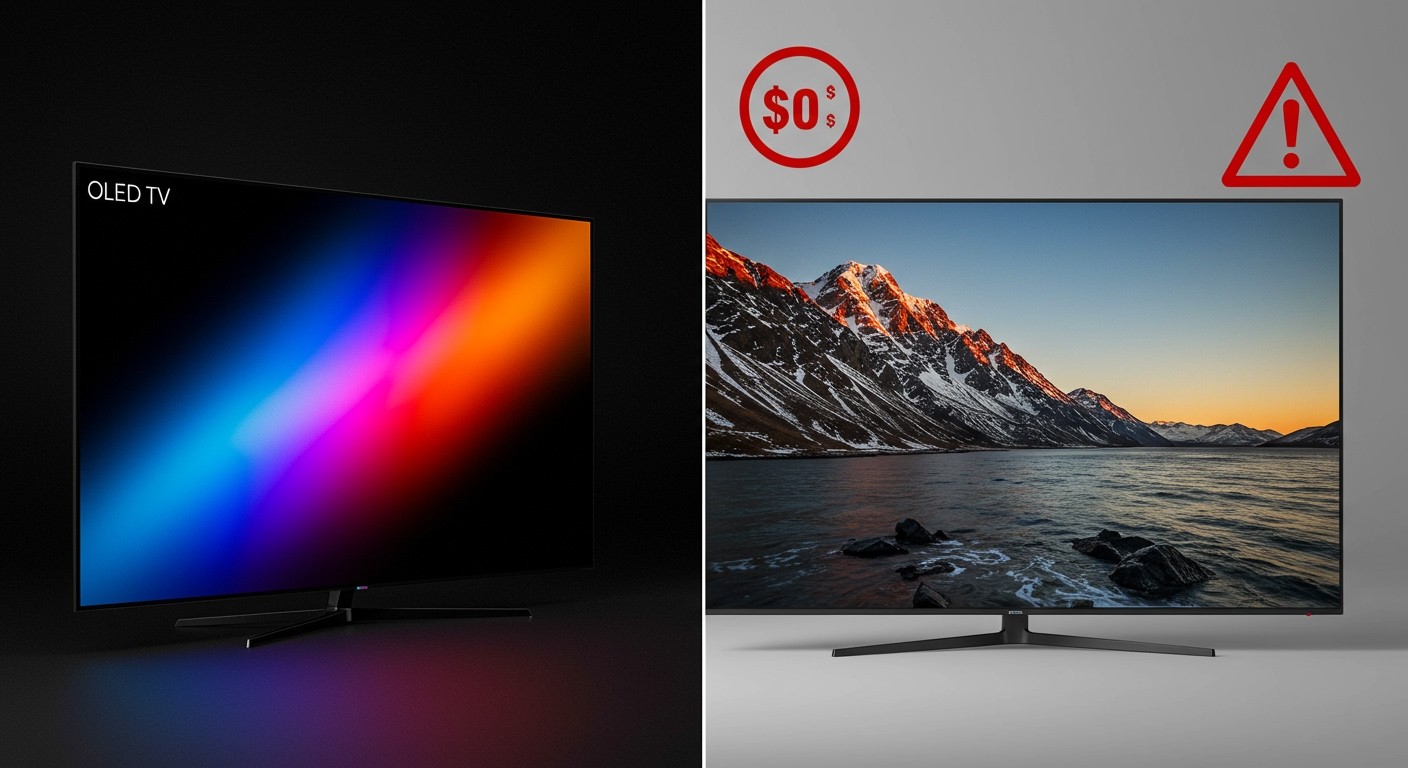 Az OLED TV-k hajlamosak a pixelek beégésére.