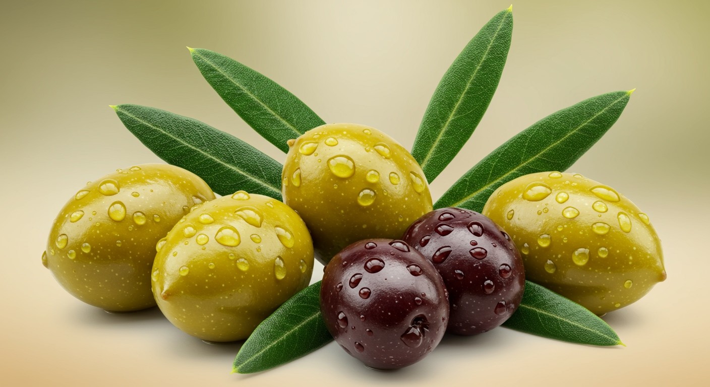 Az olívabogyó gazdag E-vitaminban és antioxidánsokban.