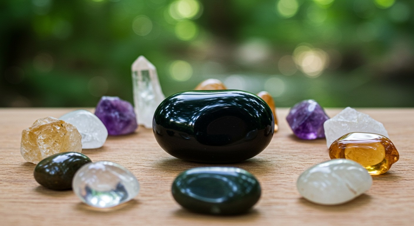 Az onix és ametiszt kombinációja fokozza a védelmet.