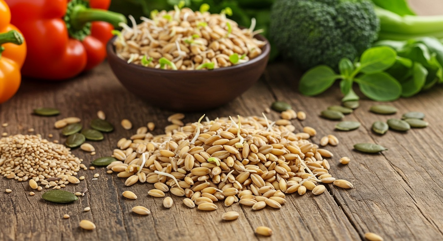 A barnaköles csíra gazdag vitaminokban és ásványi anyagokban.