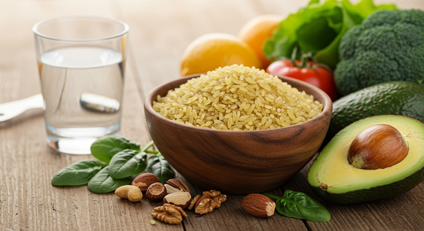 A bulgur gazdag folsavban, segít a fejlődő babának.